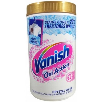 Vanish Oxi Action Odstraňovač skvrn pro bílé prádlo 1,5 kg – Zboží Dáma