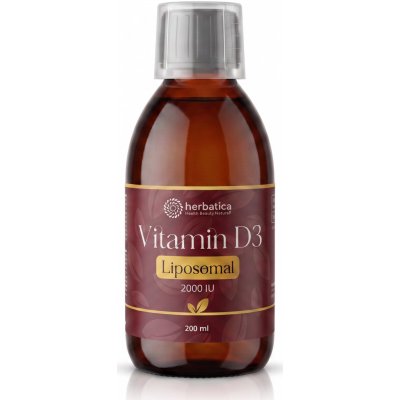 Lipozomální vitamín D3 2000 IU 200 ml – Hledejceny.cz