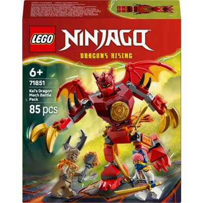 LEGO® NINJAGO® 71851 Kaiův bojový balíček s dračím oblekem – Zbozi.Blesk.cz