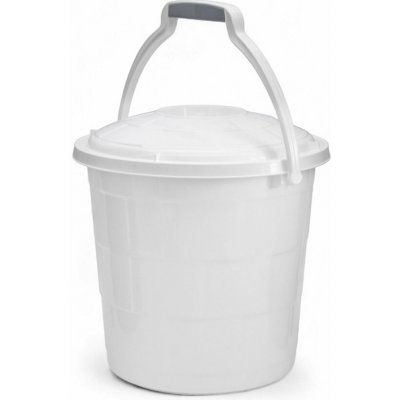 TRG Vědro 5 l PH s víkem bílé – Sleviste.cz