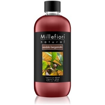 Millefiori Milano náplň do aroma difuzéru santal Bergamot 500 ml