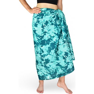 Sarong Pareo REN mraky tyrkysová – Zboží Dáma