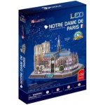 CubicFun 3D puzzle svítící Notre Dame 149 ks – Zboží Dáma