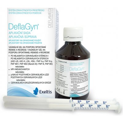 DeflaGyn vaginální gel 150 ml + 2 aplikátory