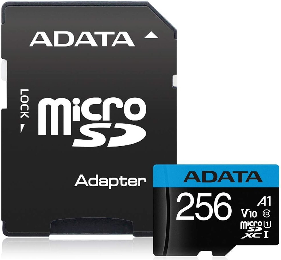 ADATA MicroSDXC UHS-I 256 GB AUSDX256GUICL10A1-RA1