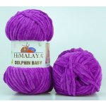 Himalaya příze Dolphin Baby 80358 jasná fialová – Sleviste.cz