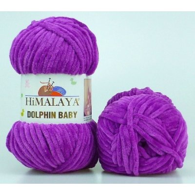 Himalaya příze Dolphin Baby 80358 jasná fialová – Sleviste.cz