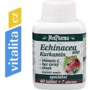 MedPharma Echinacea 600 Forte kurkumin vit. C bez černý zinek 67 tablet