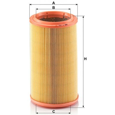 MANN-FILTER Vzduchový filtr MANN C1586 (MF C1586) – Hledejceny.cz