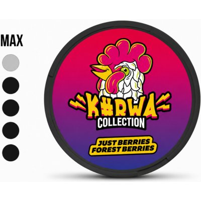 Kurwa collection just berries forest berries 12 mg 20 sáčků – Hledejceny.cz