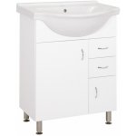 Keramia s umyvadlem Keramia Pro 60x50 cm bílá PRO60DV PRO60DV – Zboží Dáma Keramia s umyvadlem Keramia Pro 60x50 cm bílá PRO60DV PRO60DV – Zboží Dáma
