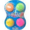 Modelovací hmota PEXI PlayFoam modelína dětská pěnová boule se třpytkami set 8 barev