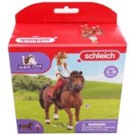 Schleich 42539 Hannah s pohyblivými klouby na koni – Hledejceny.cz