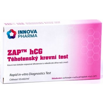 Innova Pharma Adexus hCG těhotenský krevní test