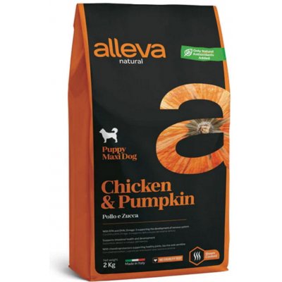 Alleva Natural Puppy Maxi Chicken and Pumpkin 2 kg – Zbozi.Blesk.cz