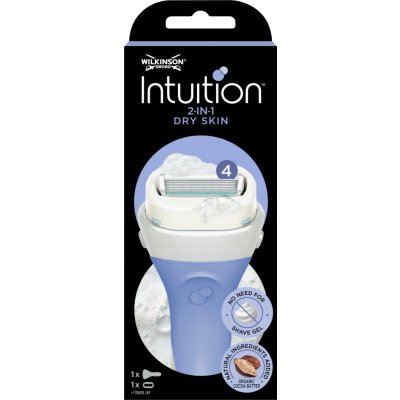 Wilkinson Sword Intuition Dry Skin + 1 ks hlavice – Zboží Mobilmania