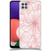 Pouzdro a kryt na mobilní telefon Samsung Pouzdro ACOVER Samsung Galaxy A22 A225F s motivem Floral I