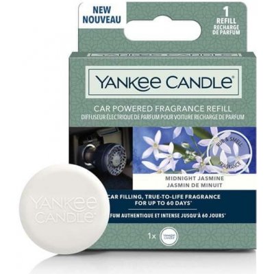 Yankee Candle - náhradní náplň do difuzéru do zapalovače auta vůně Midnight Jasmine – Zbozi.Blesk.cz