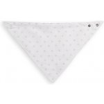Interbaby šátek 38 x 27 cm bílý + růžové hvězdičky – Hledejceny.cz
