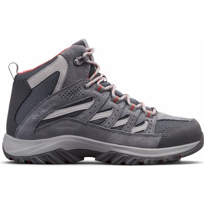 Columbia dámské vysoké Crestwood Mid Waterproof 1765401053 šedá – Zbozi.Blesk.cz