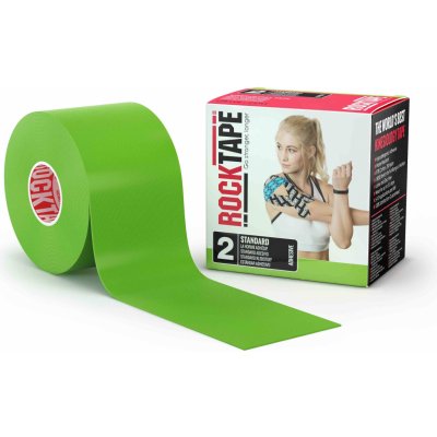 RockTape zelená limetková 5cm x 5m – Zboží Dáma