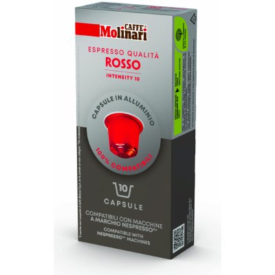 Caffe Molinari Qualitá Rosso 10 ks