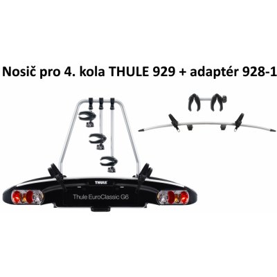 Thule EuroClassic G6 929 + adaptér 928-1 – Zboží Mobilmania