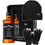 Jack Daniel's Old N°. 7 40% 0,7 l (dárkové balení čepice a rukavice) – Hledejceny.cz