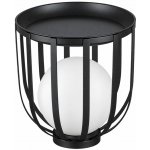 Haushalt International Zahradní stolek s LED kulovou lampou 484368, 30 × v 32 cm – Hledejceny.cz