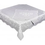 Forbyt Ubrus celoroční Ornament s květinou šedý 35x35 cm – Hledejceny.cz