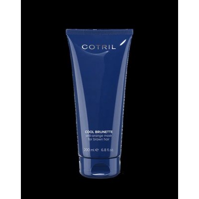Cotril Cool brunette maska pro hnědé vlasy proti oranžovým tónům 200 ml – Zboží Dáma