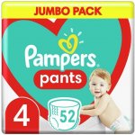 Pampers Pants 4 52 ks – Sleviste.cz