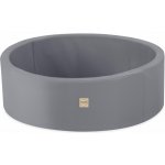Plush Nest Venkovní suchý bazén kulatý voděodolný šedý 90 x 30 cm – Zboží Mobilmania