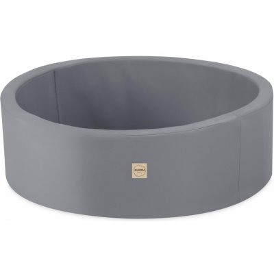 Plush Nest Venkovní suchý bazén kulatý voděodolný šedý 90 x 30 cm – Zboží Mobilmania