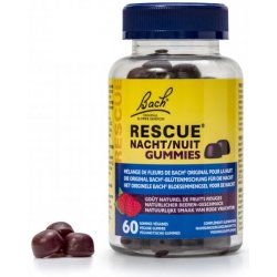 Bach RESCUE Remedy Night Gummies malina 60 ks