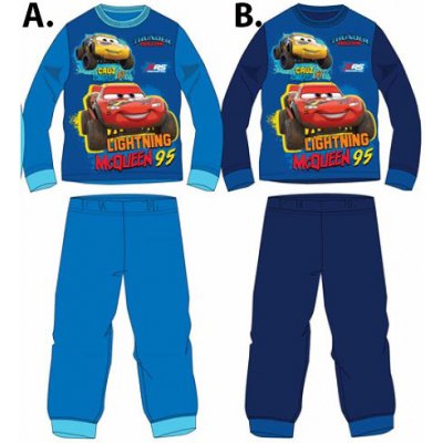 Setino Cars chlapecké pyžamo modrá