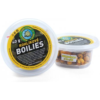 Chyť a pusť Rohlíkové boilies 150ml 20mm Black halibut