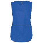 KARIBAN Dámská pracovní zástěra azurově modrá – HobbyKompas.cz