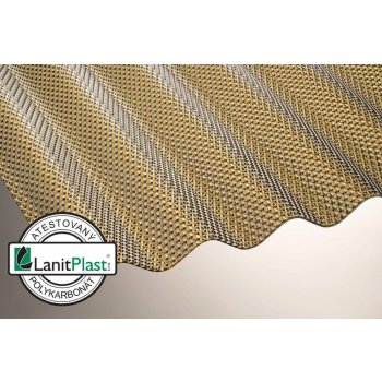 Lanit Plast Marlon CSE Diamond VL 76/18 2,6 mm 1045 x 3000 mm bronz 1 ks