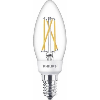 Philips LED žárovka LEDClassic SSW 40W B35 E14 WW CLND 1SRT4 – Hledejceny.cz