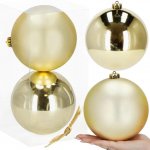 Springos CA1178 VÁNOČNÍ KOULE 15 CM 2 KS. – Zboží Dáma