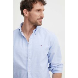 Tommy Hilfiger bavlněná košile regular s límečkem button-down MW0MW36204 modrá