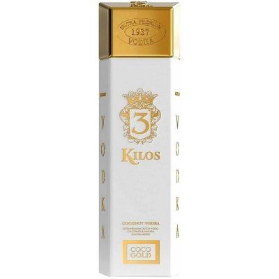 3 Kilos Vodka Coco Gold 30 % 1 l (holá láhev) – Hledejceny.cz