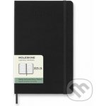 Moleskine A5 týdenní 2025-26 černý – Hledejceny.cz