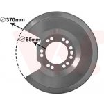 Ochranný plech proti rozstřikování, brzdový kotouč VAN WEZEL 1828373 – Hledejceny.cz