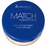 Rimmel London Match Perfection pudr 1 Transparent 10 g – Zbozi.Blesk.cz