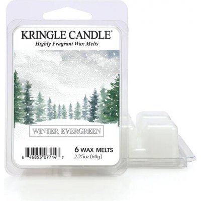 Kringle Candle Winter Evergreen Vonný Vosk 64 g – Hledejceny.cz