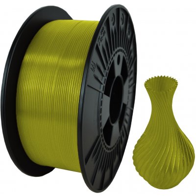 Nebula PETG citronově žlutá transparentní 1,75 mm, 1 kg – Zboží Živě