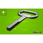 Zástrčný klíč čtyřhranný slitina zinku, zinkováno 6 mm PN423562 – Hledejceny.cz