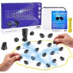 MAGNETICKÁ HRA ŠACHY MAGNETICKÉ KAMENY ŠACHY VZDĚLÁVACÍ HRA SADA – Zboží Dáma